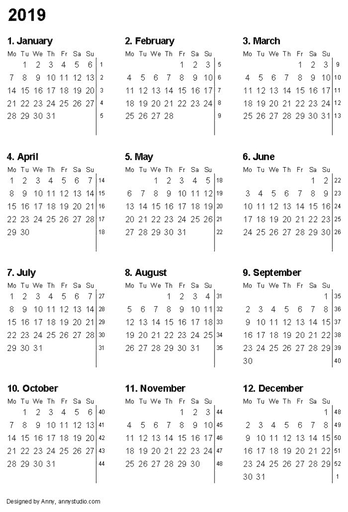 2019 Calendar Png Transparent Picture (black, gray, silver)