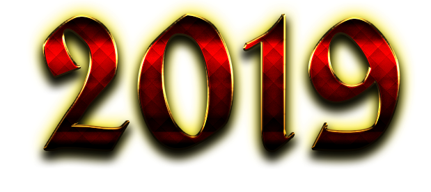 2019 Transparent Background (black, yellow, gold)