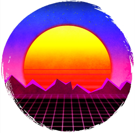 80S Png Image (black, yellow)