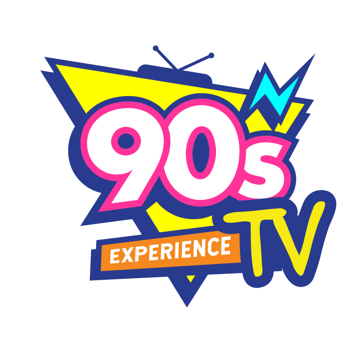 90S Cartoons Png Pic (indigo, white, yellow, black, navy)