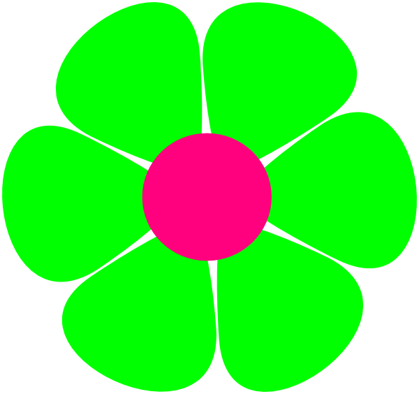 70S Retro Flower Png Hd (white, lime, purplish red, red)