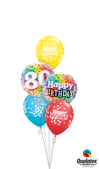 80Th Birthday Png Pic (beige, black, pink, chocolate)