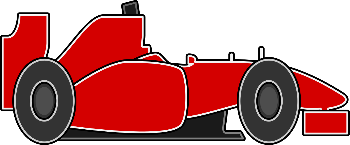 F1 Ferrari Png Image (black, red)