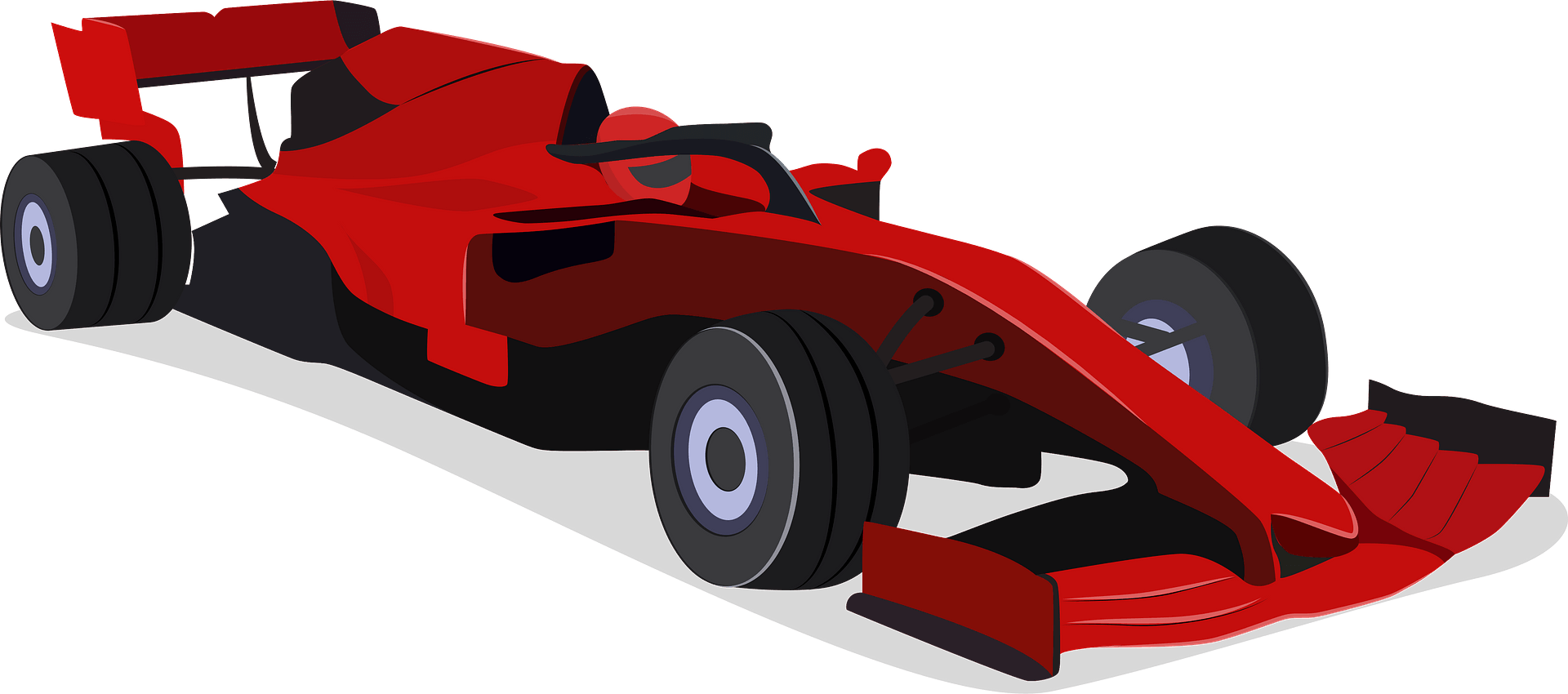 F1 Ferrari Png Isolated File (black, maroon, red, gray)