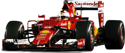 F1 Ferrari Png Isolated Pic (black)