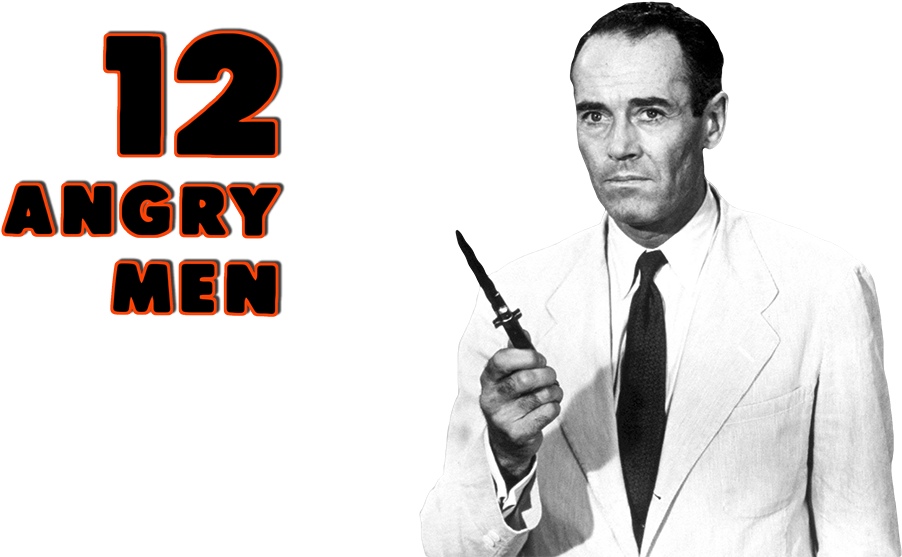 12 Angry Men Png (white, lavender, black)