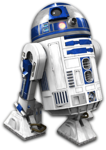 R2 D2 Png Clipart (lavender, black, white)