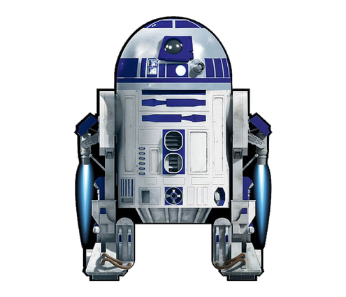 R2 D2 Png Transparent Image (lavender, indigo, black)