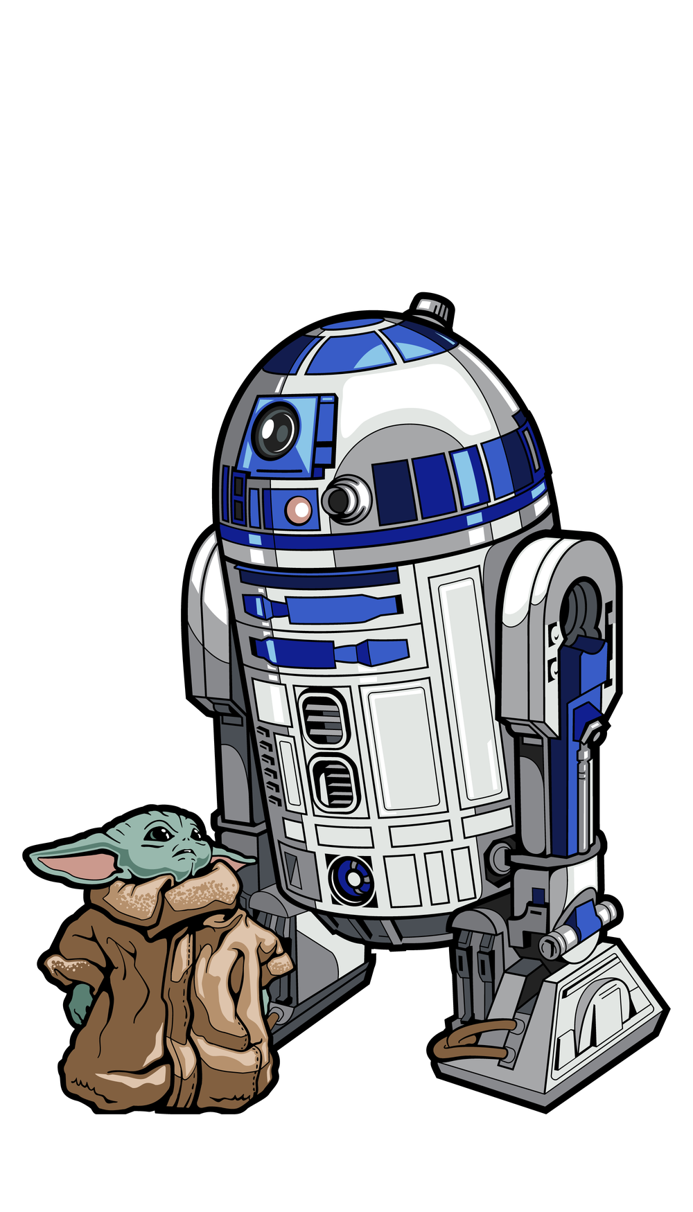 R2D2 Transparent Png (lavender, silver, black, white)