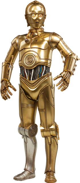 C3Po Png Photos (black)