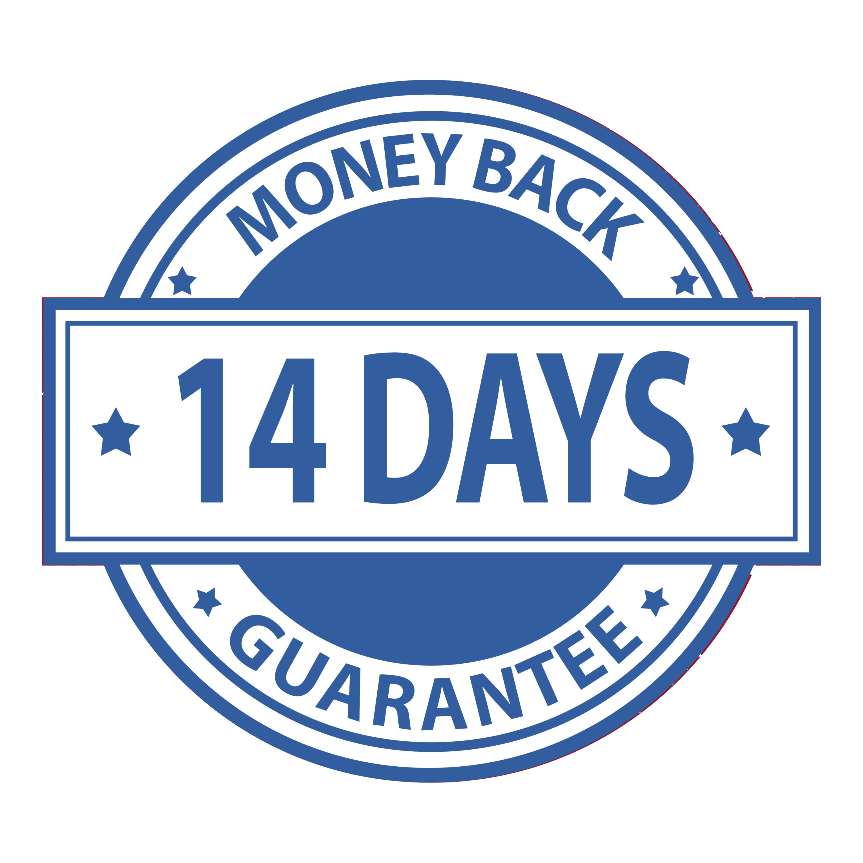 14 Days Money Back Guarantee Png Free Image (black, teal, navy)