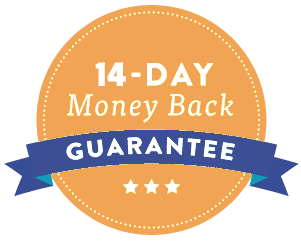 14 Days Money Back Guarantee Png Image Hd (teal, gray, white, black, salmon)