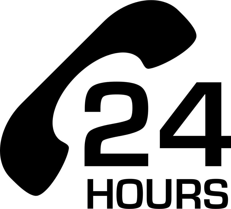 24 Hours Transparent Png (indigo, white, black, lavender, gray)