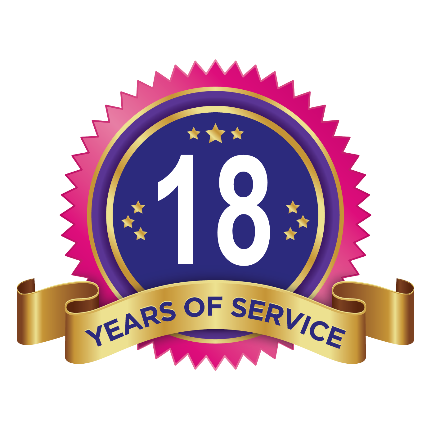 18 Years Anniversary Png Image Hd (indigo, white, black, lavender, silver)