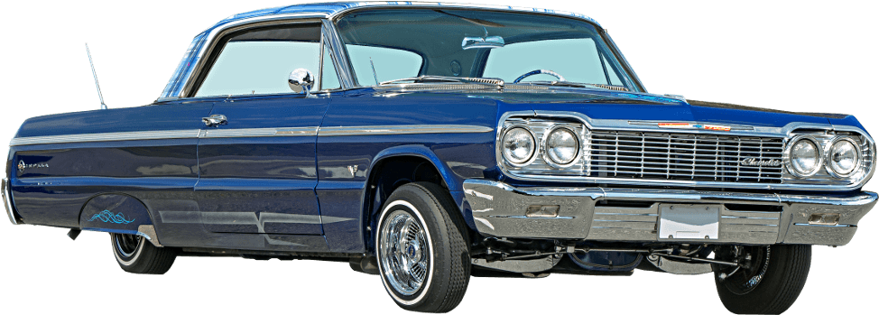 1964 Chevrolet Impala Png Isolated Hd (black, gray, silver)