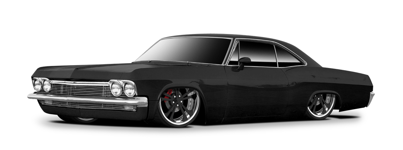 1967 Chevrolet Impala Png Clipart (black)