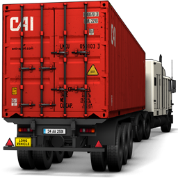 Cai Truck Free Png Icon Download (maroon, black)