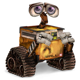 Wall E Png Free Download (black)