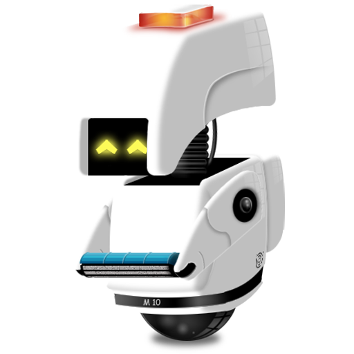 Wall E Png Photo (black, silver, white)