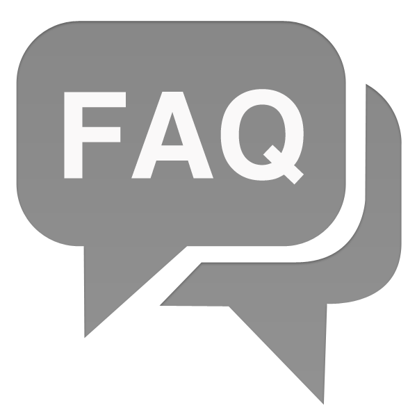 Faq Png File (gray, white)