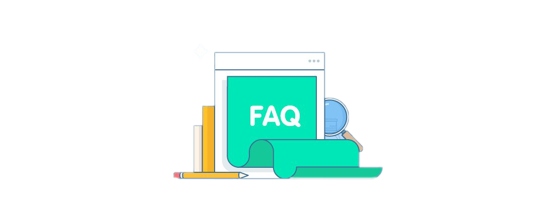 Faq Png Pic (greenish blue, lavender, white)