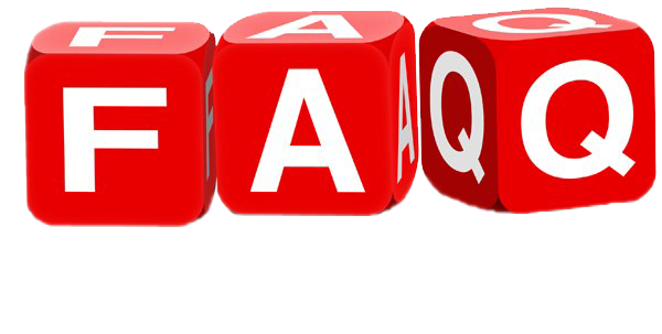 Faq Transparent Png (red, white)