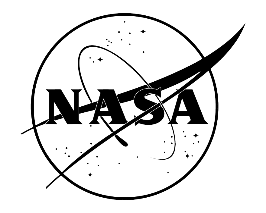 Nasa Logo Png File (black, lavender, white)