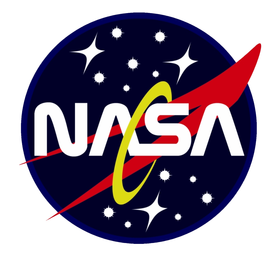 Nasa Logo (black, red, white)