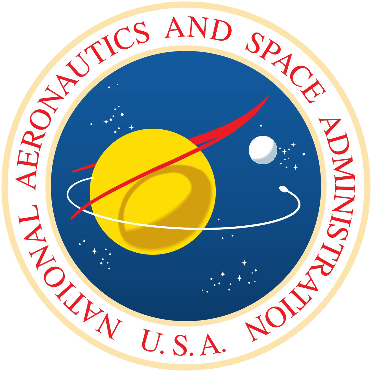 Nasa Png Image (teal, gold, orange, white, navy)