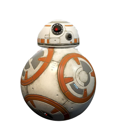 Bb 8 Download Png Image (beige, black, silver)