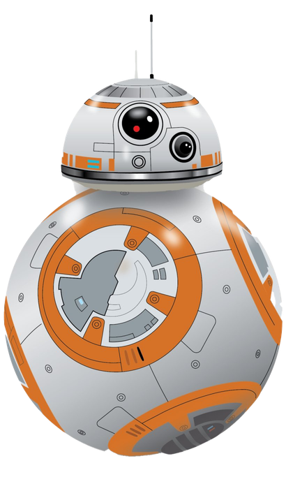 Bb 8 Png Pic (black, silver, lavender, gray, chocolate)