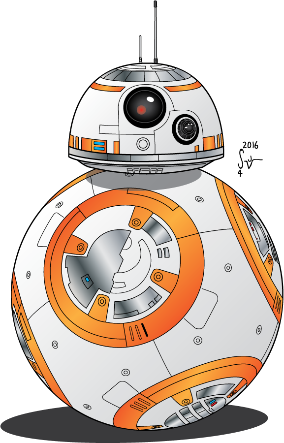 Bb8 Png File (lavender, black, indigo)