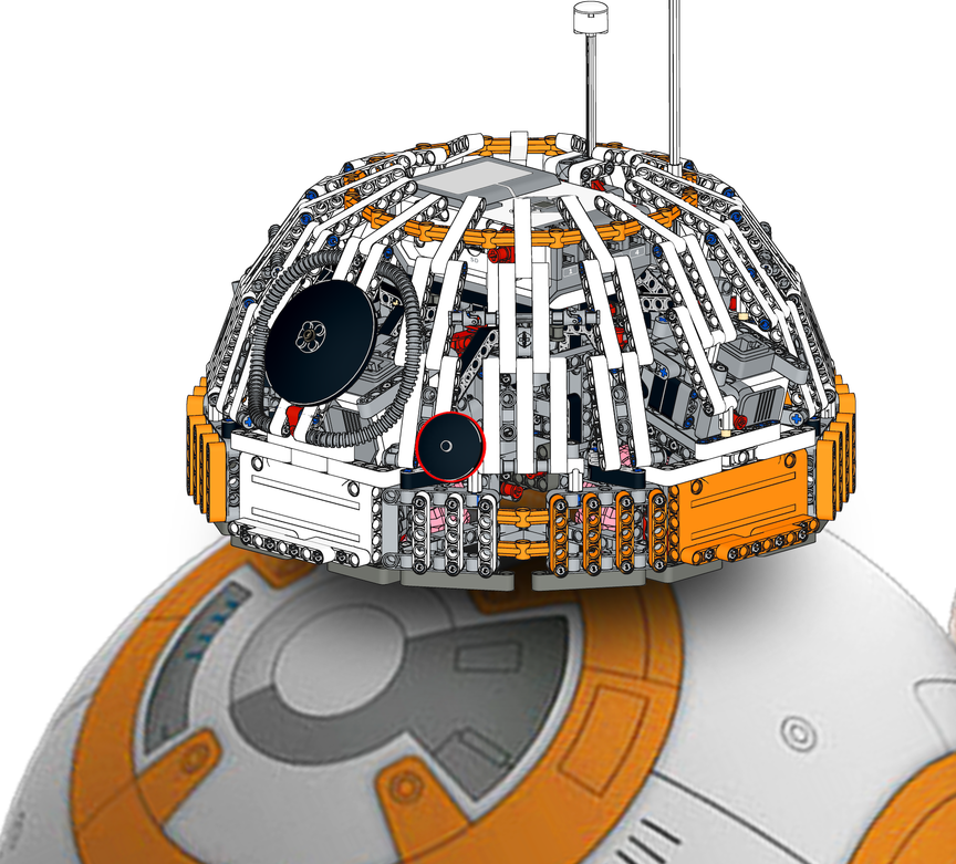 Bb8 Png Image (white, lavender, black)