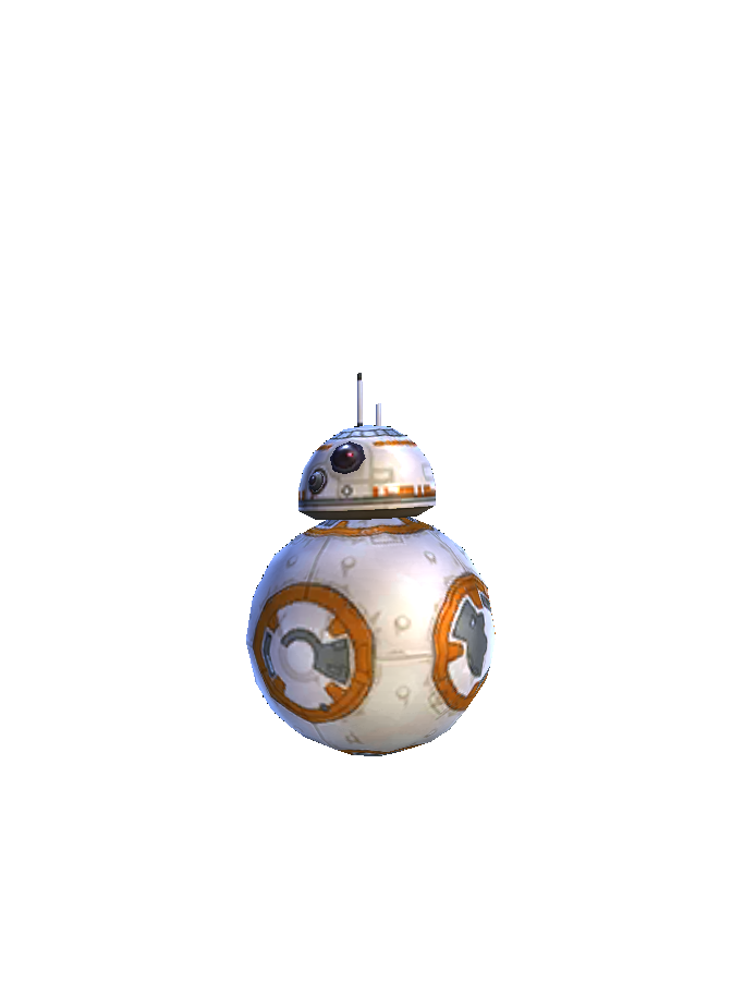 Bb8 Robot Png Pic (white, lavender, black, gray)