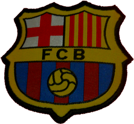 Fc Barcelona Logo Png Image (black, maroon)