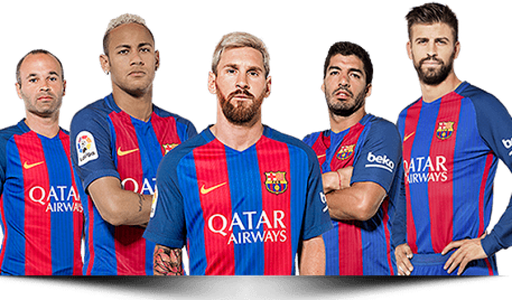 Fc Barcelona Png Clipart (black)