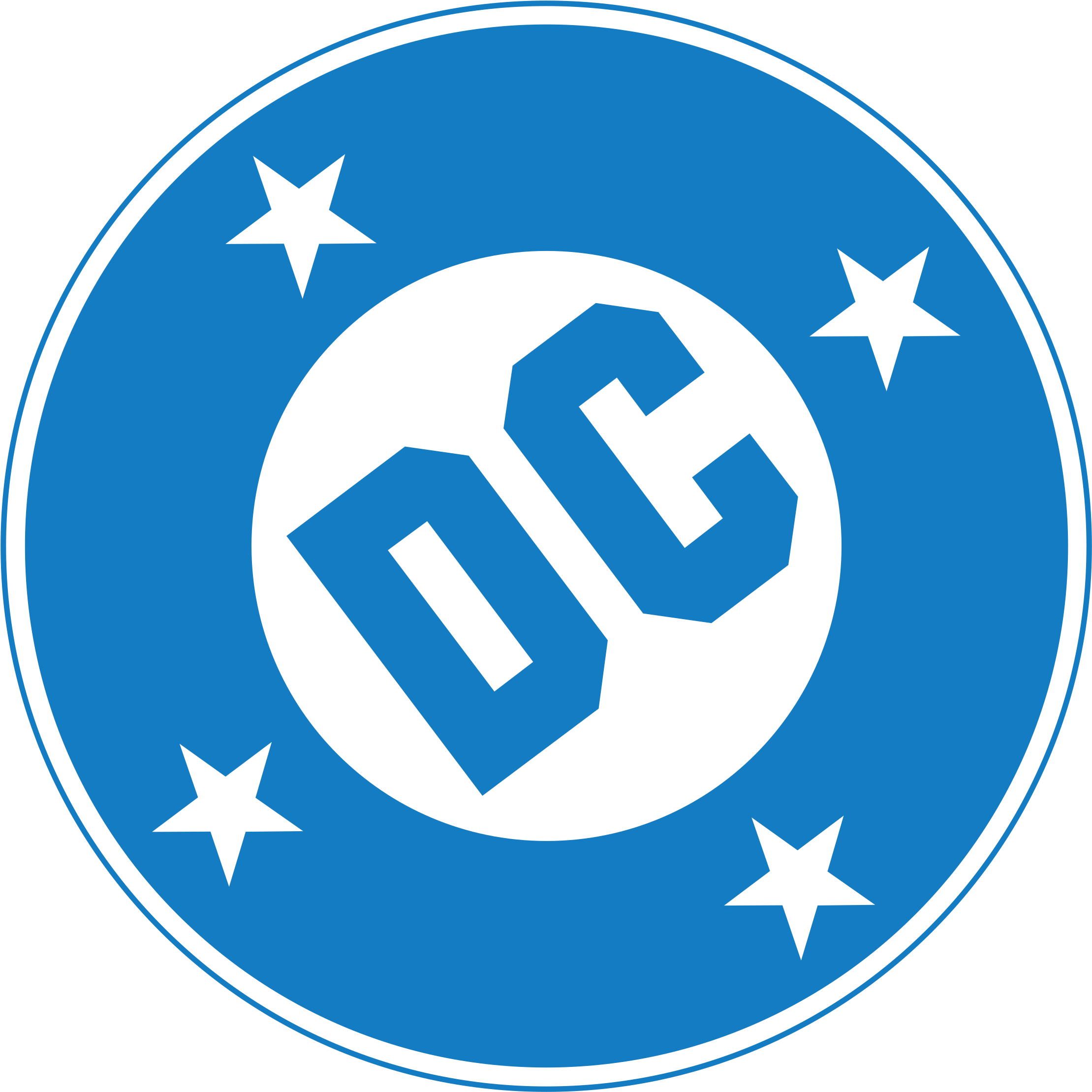 Dc Comics Logo Png Hd Image (black, teal, white)