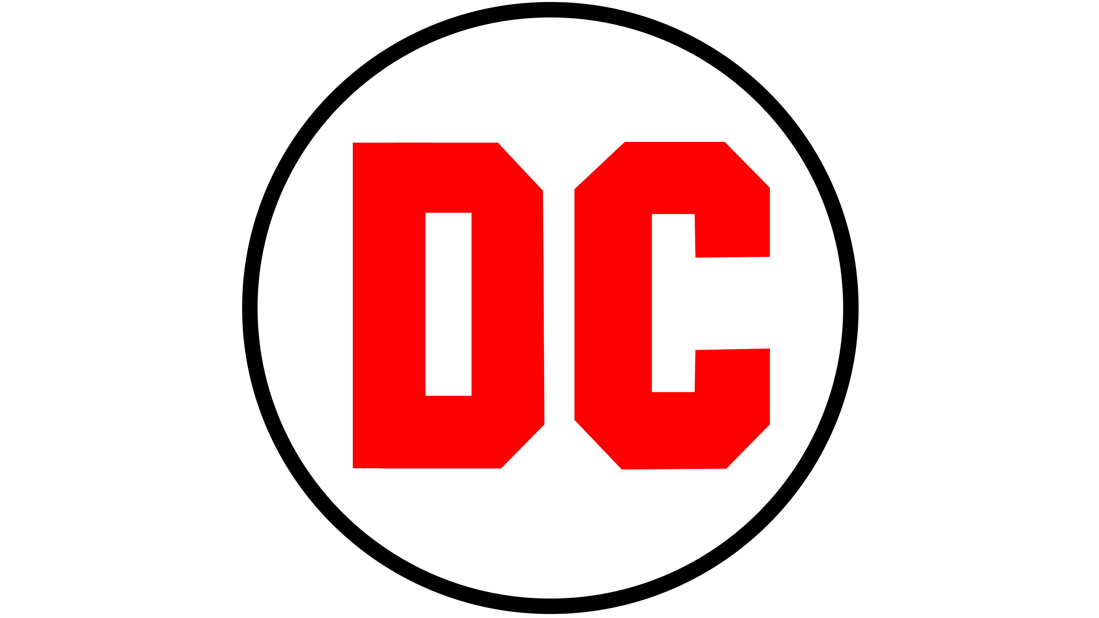 Dc Comics Logo Png Image Hd (black, red, gray, white)