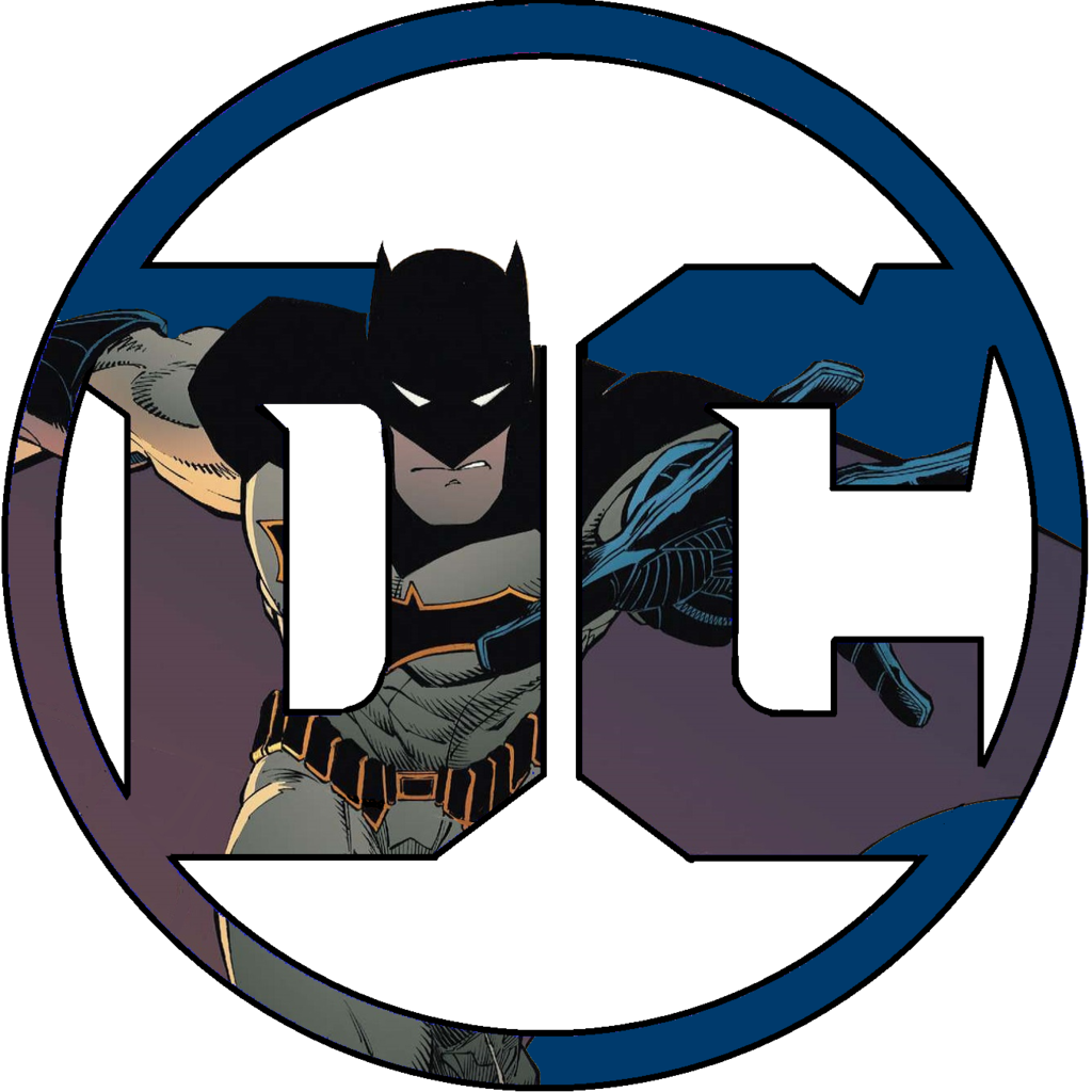 Dc Comics Logo Png Image (indigo, black, navy)