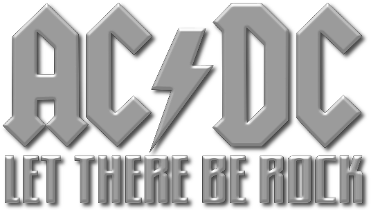 Ac Dc Png Isolated File (black, gray, silver)