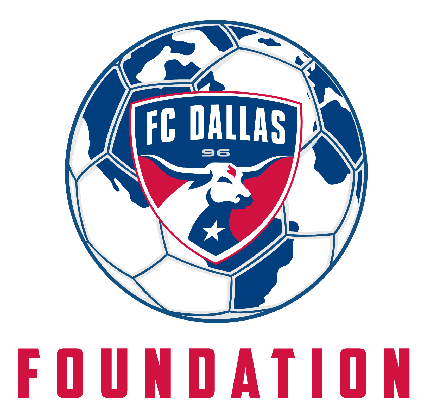 Fc Dallas Png Image (black, red, navy, white)