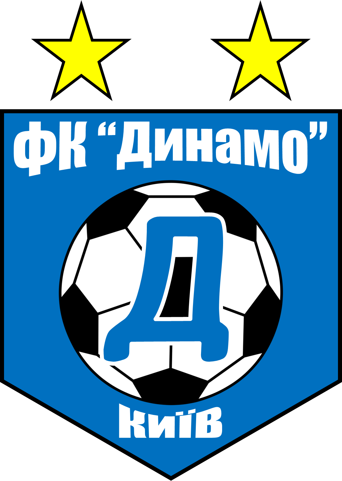 Fc Dynamo Kyiv Png (yellow, navy, teal, white, black)