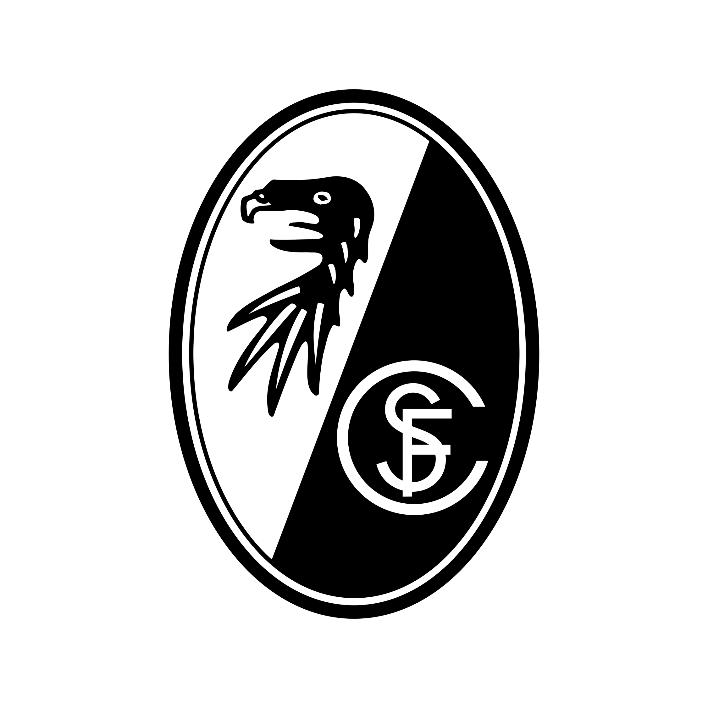 Sc Freiburg Png (white, black, indigo, silver, gray)