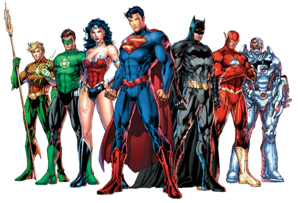 Dc Justice League Png File (black)