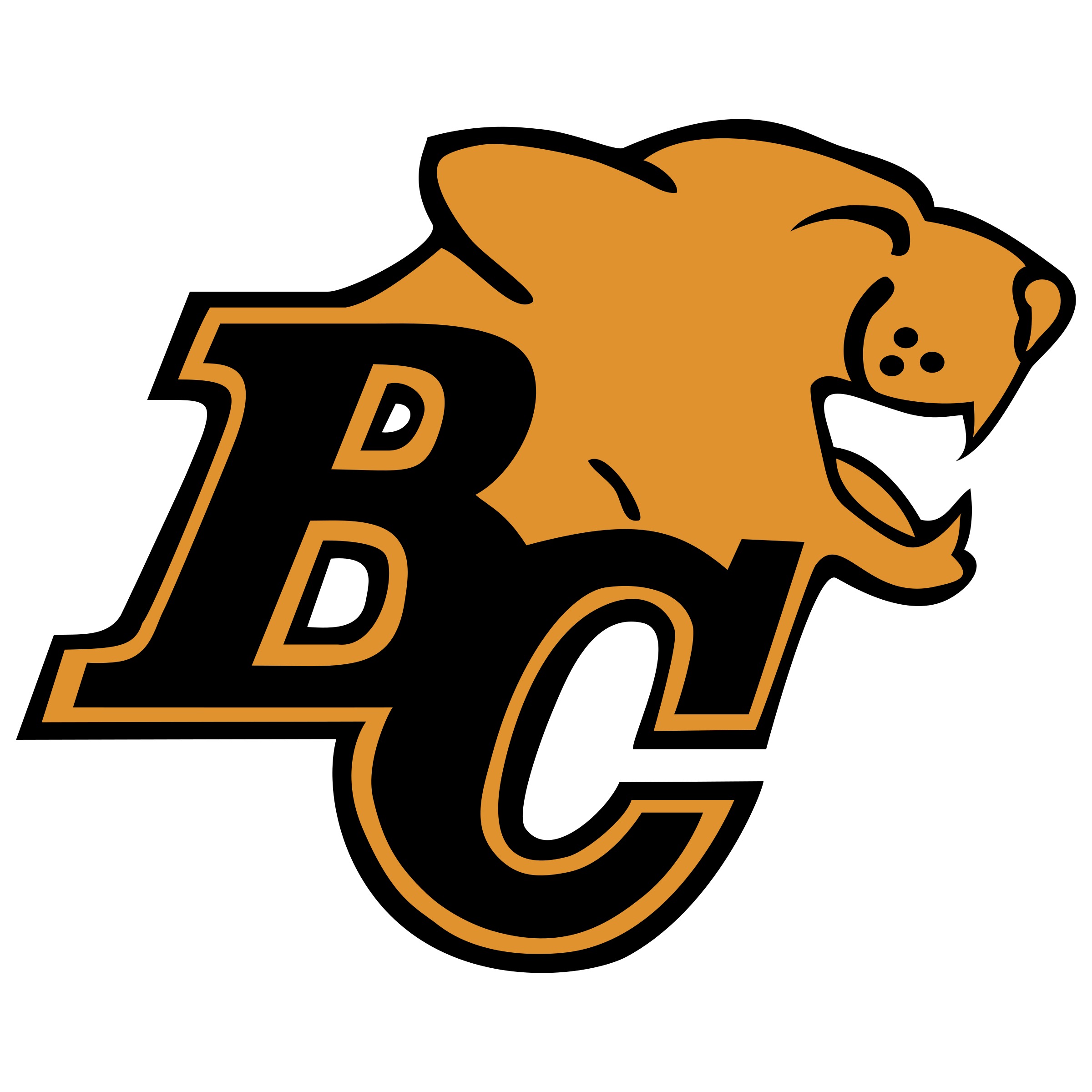 Bc Lions Png Pic (orange, black, chocolate)