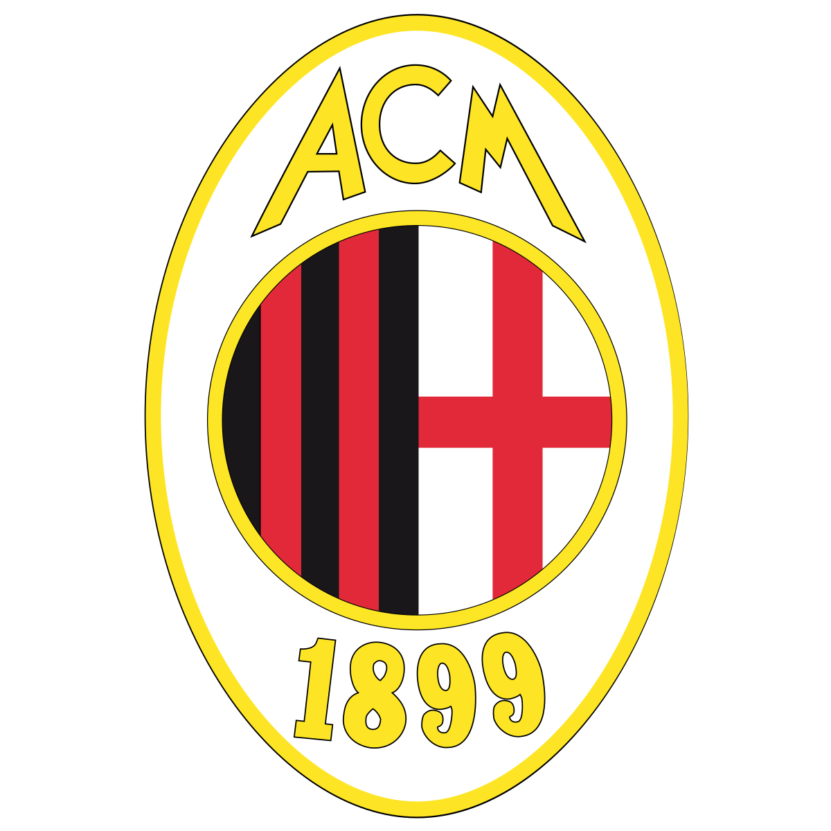 Ac Milan Png File (white, maroon, black, chocolate)