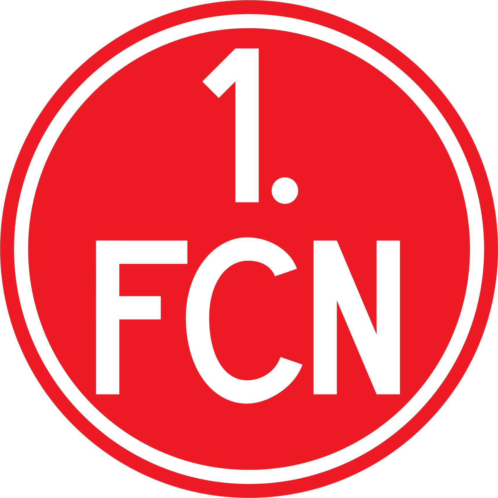 Fc Nurnberg Png Pic (black, red, white)