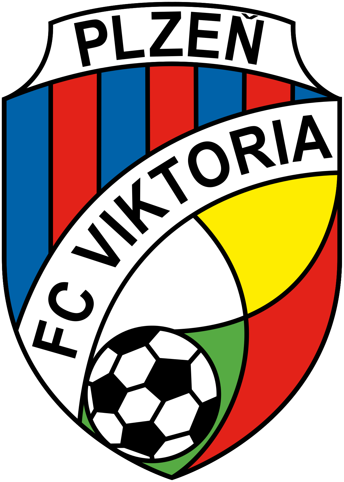 Fc Viktoria Plzen Png (yellow, teal, white, red, black)