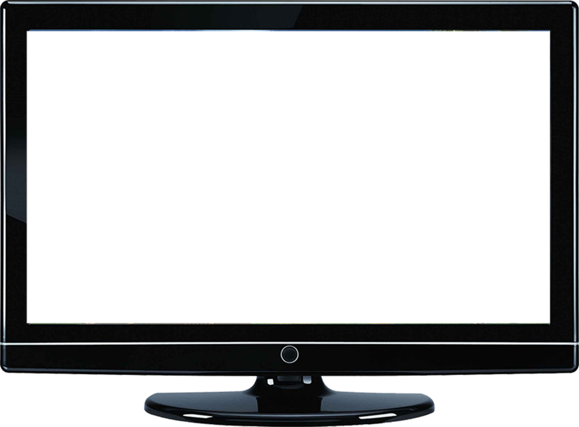 Lcd Television Png Transparent (white, black)