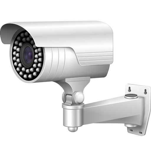 Cctv Camera Png Picture (black, white, silver, lavender)